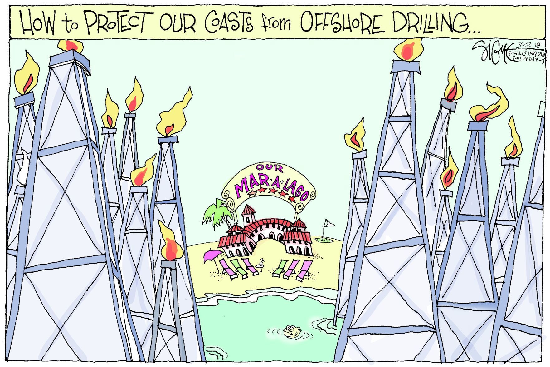 Signe Wilkinson editorial cartoon